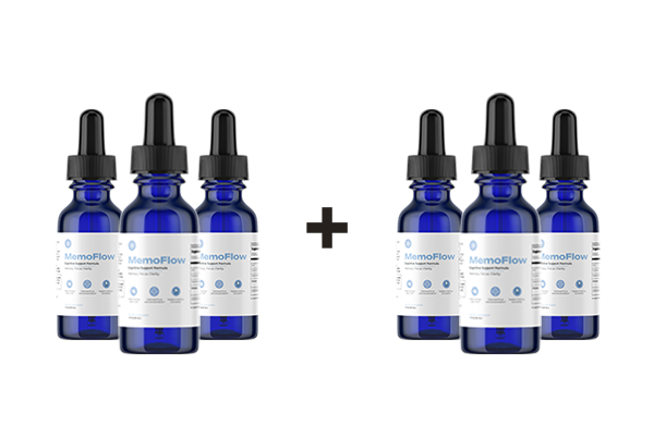 MemoFlow memory drops Buy 3 Get 3 Free bundle — six dropper bottles, lowest price ever
