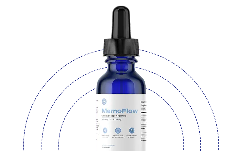 MemoFlow memory drops dropper bottle with Bacopa Monnieri and Citicoline